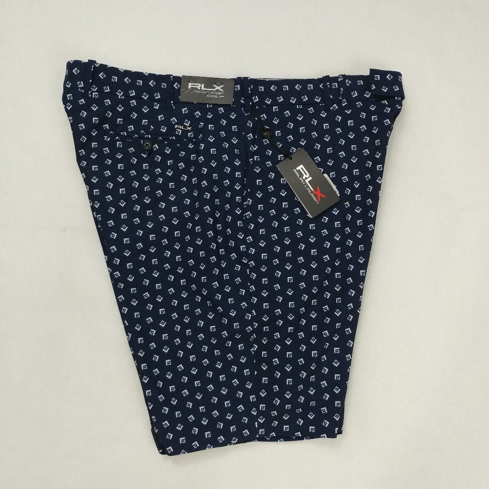 RLX Ralph Lauren Men Geometric Golf Shorts 36